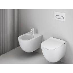 Ravak Eleganta bateria bidetowa stojąca biała X070258