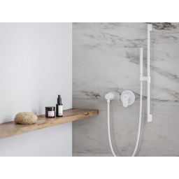 Ravak Eleganta bateria prysznicowa podtynkowa biały mat X070262