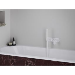 Ravak Eleganta bateria wannowo-prysznicowa podtynkowa biały mat X070263