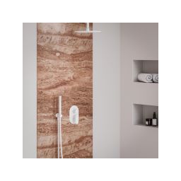 Ravak Eleganta bateria wannowo-prysznicowa podtynkowa biała X070264