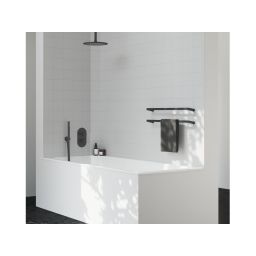 Ravak Espirit bateria wannowo-prysznicowa podtynkowa czarny mat X070283