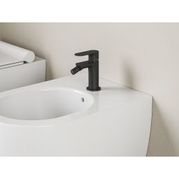 Ravak Eleganta bateria bidetowa stojąca czarny mat X070295