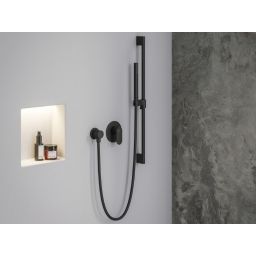 Ravak Eleganta bateria prysznicowa podtynkowa czarny mat X070299