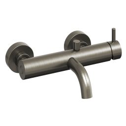 Ravak Espirit bateria wannowo-prysznicowa ścienna ES 022.20GB grafitowa X070316