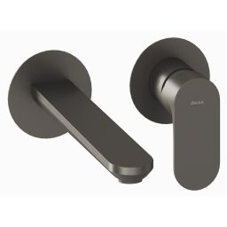 Ravak Eleganta bateria umywalkowa podtynkowa grafit szczotkowany X070329