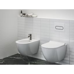 Ravak Eleganta bateria bidetowa stojąca grafit szczotkowany X070332