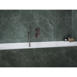 Ravak Eleganta bateria wannowo-prysznicowa podtynkowa z termostatem grafit szczotkowany X070334