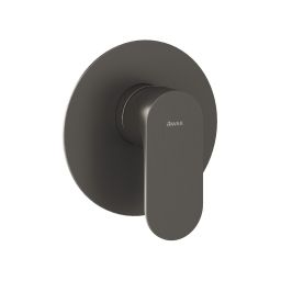 Ravak Eleganta bateria prysznicowa podtynkowa grafit szczotkowany X070336