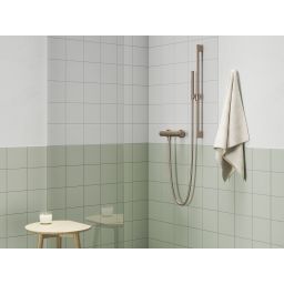 Ravak Espirit bateria prysznicowa ścienna różowe złoto X070354