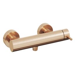 Ravak Espirit bateria prysznicowa ścienna różowe złoto X070354