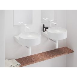 Ravak Eleganta bateria umywalkowa stojąca biały mat X070385