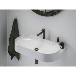 Ravak Eleganta bateria umywalkowa stojąca grafit szczotkowany X070386