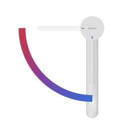 Ravak Espirit bateria umywalkowa stojąca ES 012.01 BeCool biała X070395