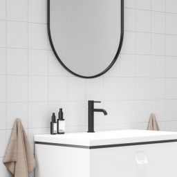 Ravak Espirit bateria umywalkowa stojąca ES 012.01 BeCool czarny mat X070396