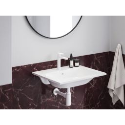 Ravak Eleganta bateria umywalkowa stojąca BeCool biały mat X070410