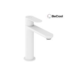 Ravak Eleganta bateria umywalkowa stojąca BeCool biały mat X070410