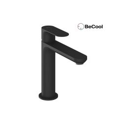 Ravak Eleganta bateria umywalkowa stojąca BeCool czarny mat X070411