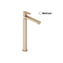 Ravak Eleganta bateria umywalkowa stojąca BeCool różowe złoto X070423