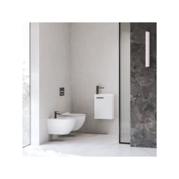 Ravak Chrome II bateria umywalkowa stojąca czarna X070460