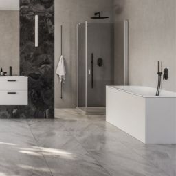 Ravak Chrome II bateria wannowo-prysznicowa podtynkowa czarna X070466