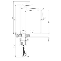 Ravak Life bateria umywalkowa stojąca chrom X070472