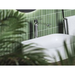 Ravak Plan bateria umywalkowa stojąca chrom X070507