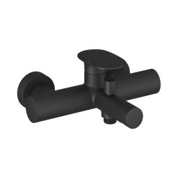 Ravak Spring bateria wannowo-prysznicowa ścienna czarna X070547