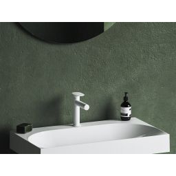 Ravak Spring bateria umywalkowa stojąca biała X070565