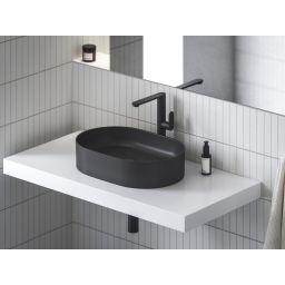 Ravak Chrome II bateria umywalkowa stojąca CR II 015.22BL czarna X070591