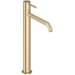 Ravak Espirit bateria umywalkowa stojąca złoty szczotkowany X070598