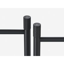 Ravak Revers bateria umywalkowa stojąca RV 012.20BLM Grid czarny mat X070680