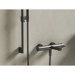 Ravak Nox bateria wannowo-prysznicowa ścienna grafitowa X070697