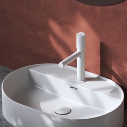 Ravak Revers bateria umywalkowa stojąca RV 012.10WHM Grid biały mat  X070711