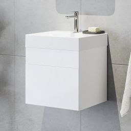 Ravak Natural szafka 80 cm podumywalkowa wisząca biały połysk X000001052