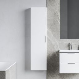 Ravak Comfort szafka 40x16,5x160 cm wisząca słupek boczny biała X000001820