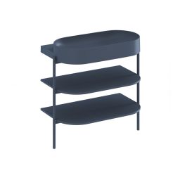 Ravak Yard szafka podumywalkowa 86,8x49,5x76,5 cm stojąca otwarta z półkami CS YARD 800 deepsea blue D800007006