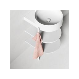 Ravak Yard szafka podumywalkowa 46,8x49,5x76,5 cm stojąca otwarta z półkami CS YARD 400 biały mat D80000E004