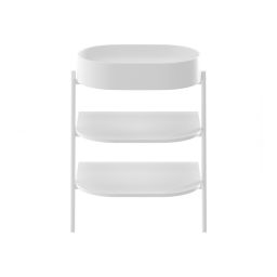 Ravak Yard szafka podumywalkowa 66,8x49,5x76,5 cm stojąca otwarta z półkami CS YARD 600 biały mat D80000E005