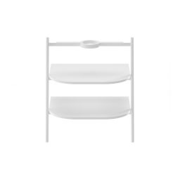 Ravak Yard szafka podumywalkowa 66,8x49,5x76,5 cm stojąca otwarta z półkami CS YARD 600 biały mat D80000E005