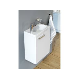 Ravak Chrome SD 400 korpus szafki 40 cm biały połysk uchwyt chrom X000000538