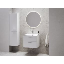 Ravak Chrome SB 350 L szafka boczna 150 cm SB 390 CHROME wysoka lewa biały uchwyt chrom X000000542