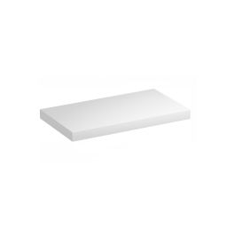 Ravak blat podumywalkowy 80 cm I prosty biały X000000839