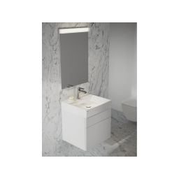 Ravak Natural szafka 50 cm podumywalkowa wisząca biały połysk X000001051