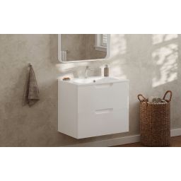 Ravak Classic II szafka 60x45x58,5 cm podumywalkowa wisząca biała X000001476