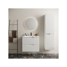 Ravak SD Classic II szafka 80 cm podumywalkowa wisząca biały połysk X000001480