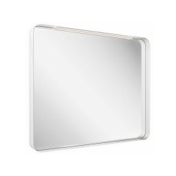 Ravak Strip lustro 90,6x70,6 cm prostokątne z oświetleniem biały X000001568