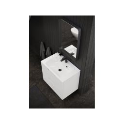 Ravak Strip lustro 50,6x70,6 cm prostokątne z oświetleniem czarny X000001569