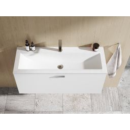 Ravak Clear II szafka 100x38x40 cm podumywalkowa wisząca biała X000001643