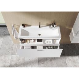 Ravak Clear II szafka 100x38x40 cm podumywalkowa wisząca biała X000001643