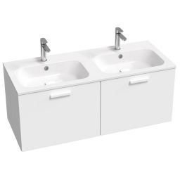 Ravak Chrome szafka 120x49x47 cm podumywalkowa wisząca biała uchwyt biały X000001779